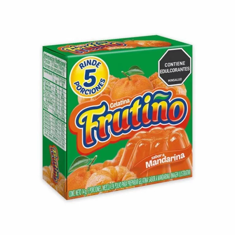 Gelatina Frutino 14 Gr Mandarina N.