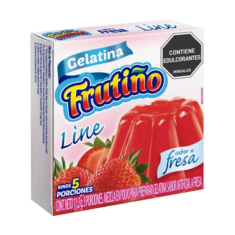 Gelatina Frutino Line 11,2 Gr Fresa