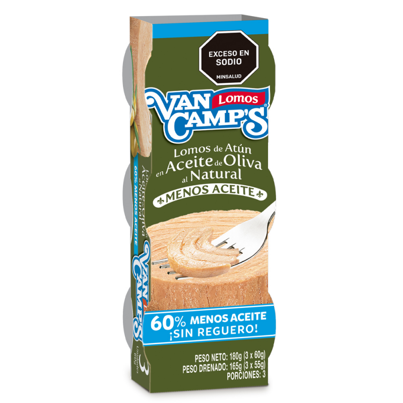 Atun Meno Aceite Oliva X60 Vancampsx60gr