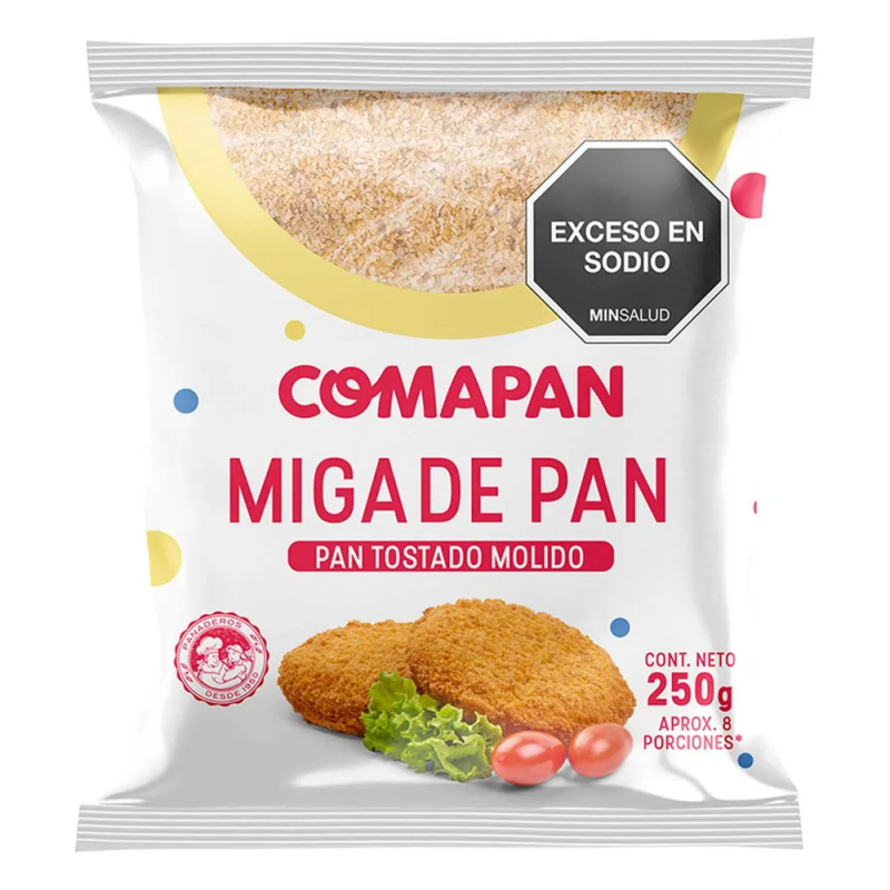 Miga Pan Tostado Molido Comapanx250gr