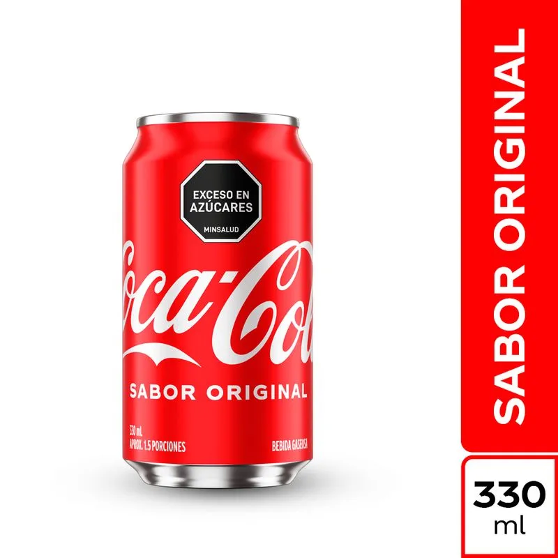 Gaseosa Coca Colax330ml Lata