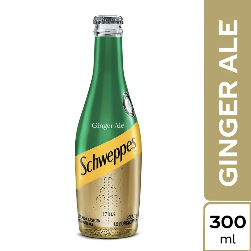 Gaseosa Schweppesx300ml Ginger