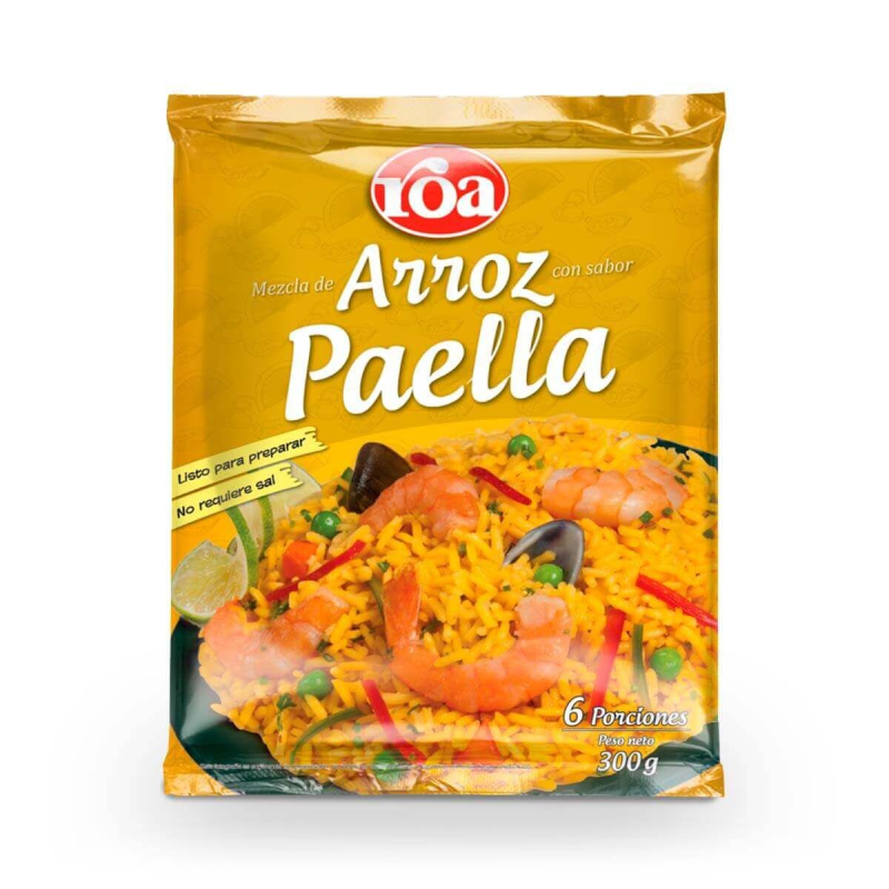Mezcla Arroz Roax300g Paella