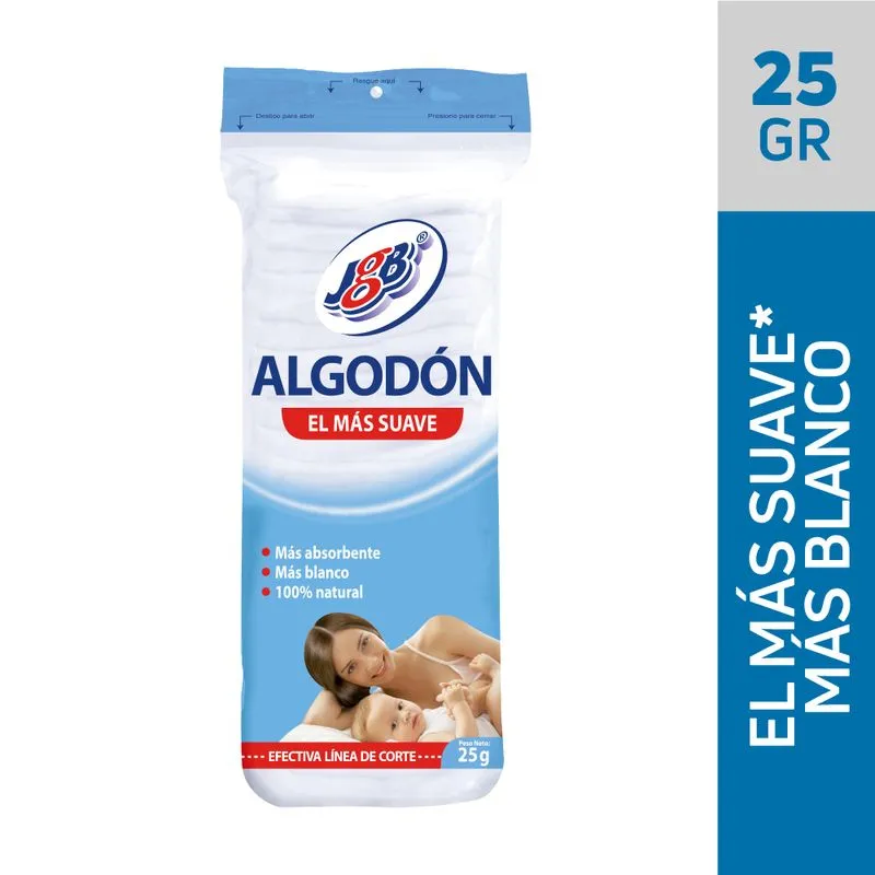 Algodon Jgb Zigzag X25g