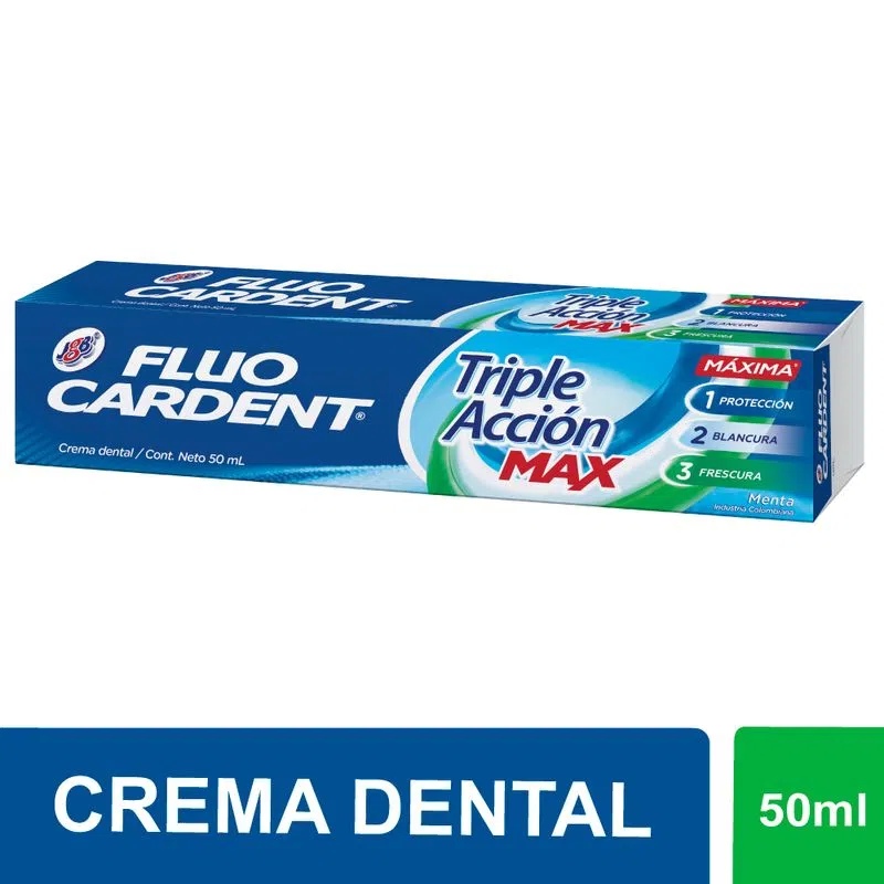 Crema Fluocardentx50ml Frescura Max