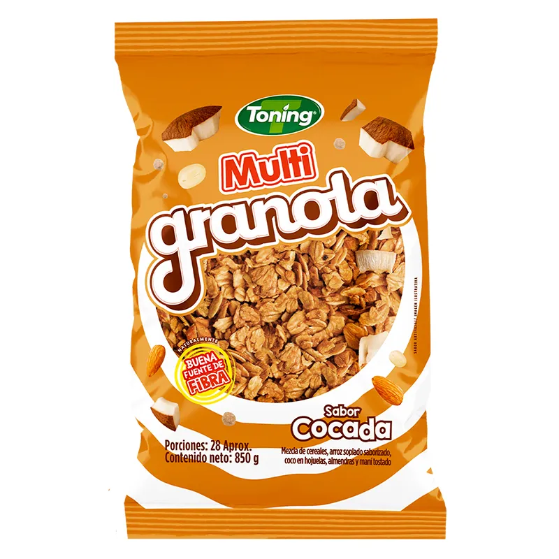 Multigranola Cocada Toning850g