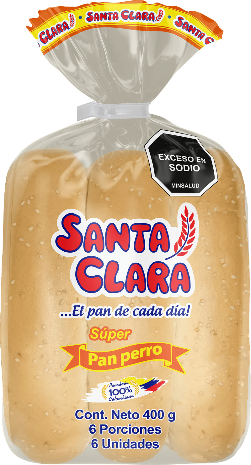Pan Santa Clara Perro X400g