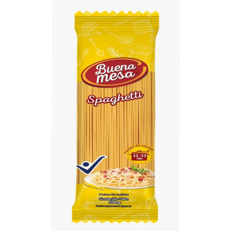Pasta Spaguetti Buena Mesax500g X 12 Und