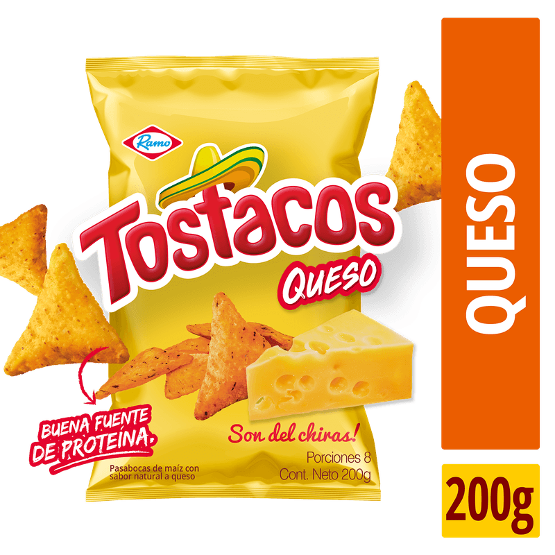 Tostacos Ramox200g Queso