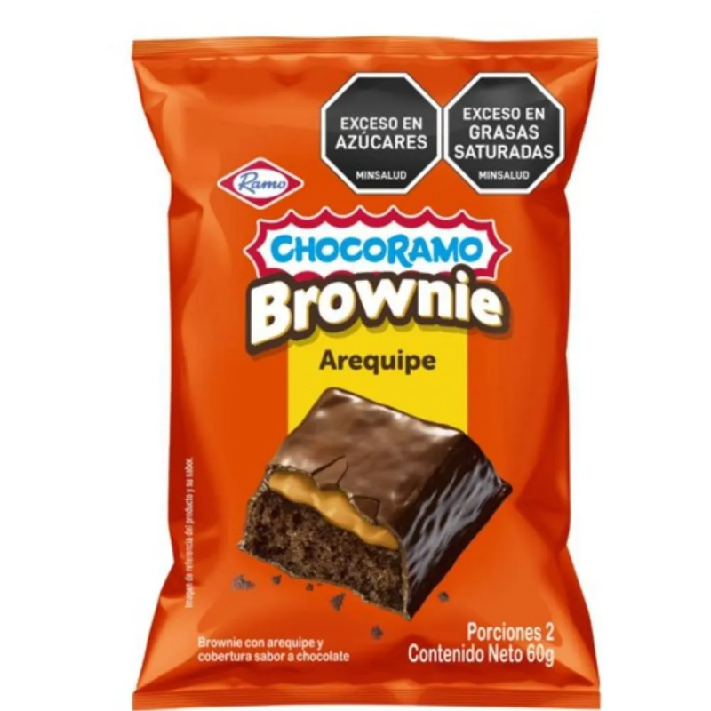 Brownie Arequipe Ramox60 Gr