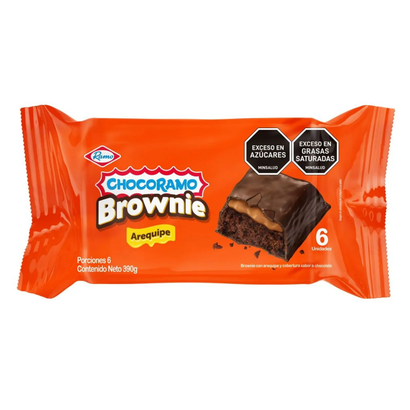 Brownie X6 Con Arequipe Ramox360 Gr