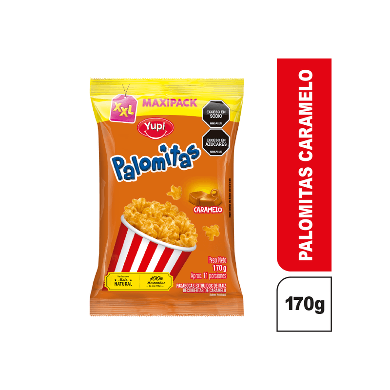Palomitas Yupix170g Caramelo