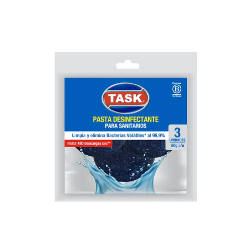 Pastilla Desinfect Taskx3ux150g Para Ban