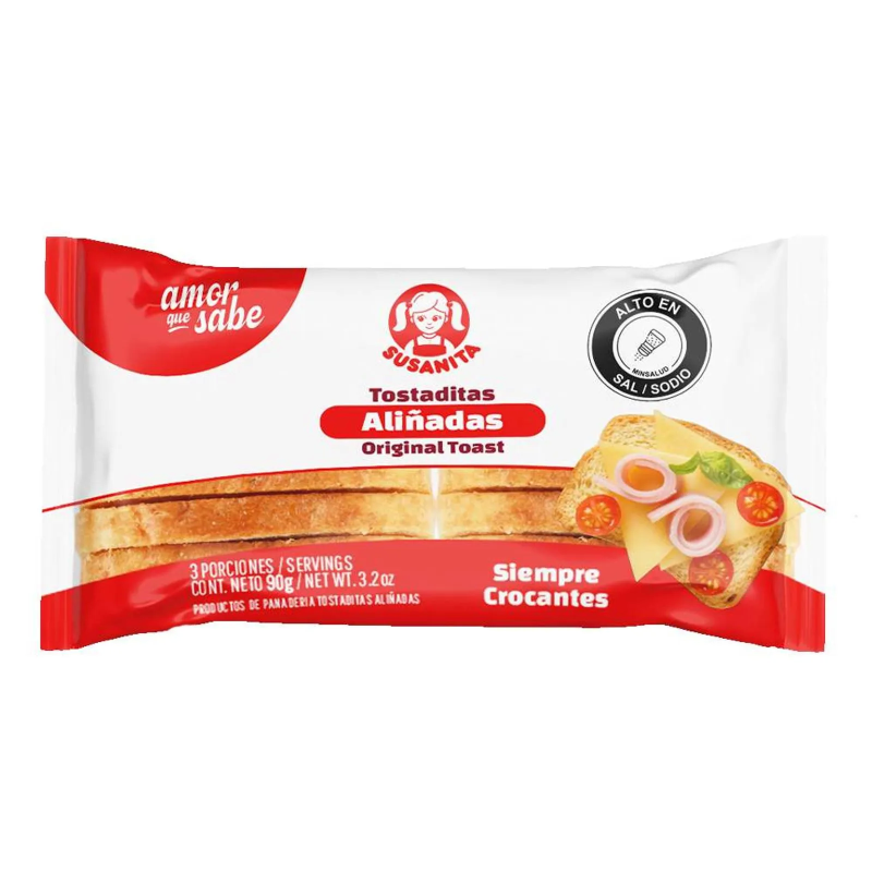 Tostada Susanitax90g Alinada