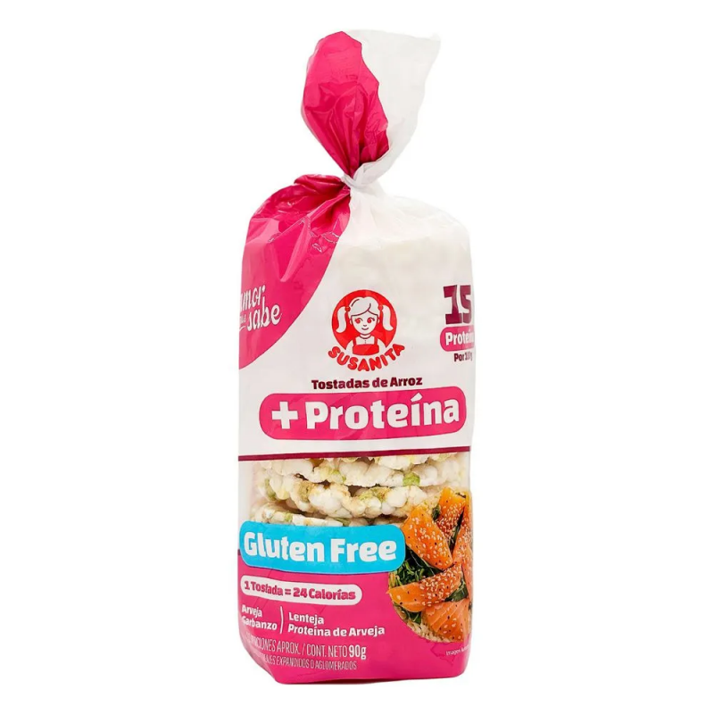 Tostada De Arroz+proteina Susanitax90 G
