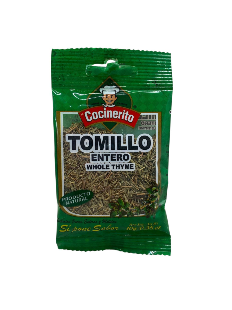 Tomillo Cocinertiox10g Entero