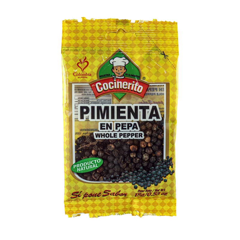 Pimienta Cocineritox15g Grano
