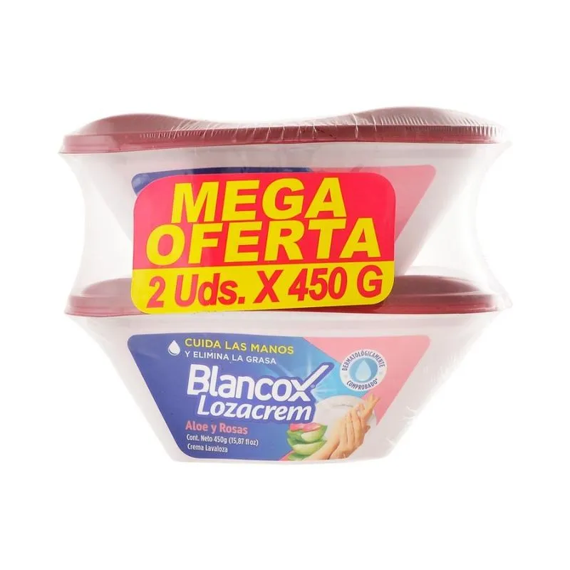 Lavaloza Granad Y Aloe Lozacremx2x450g