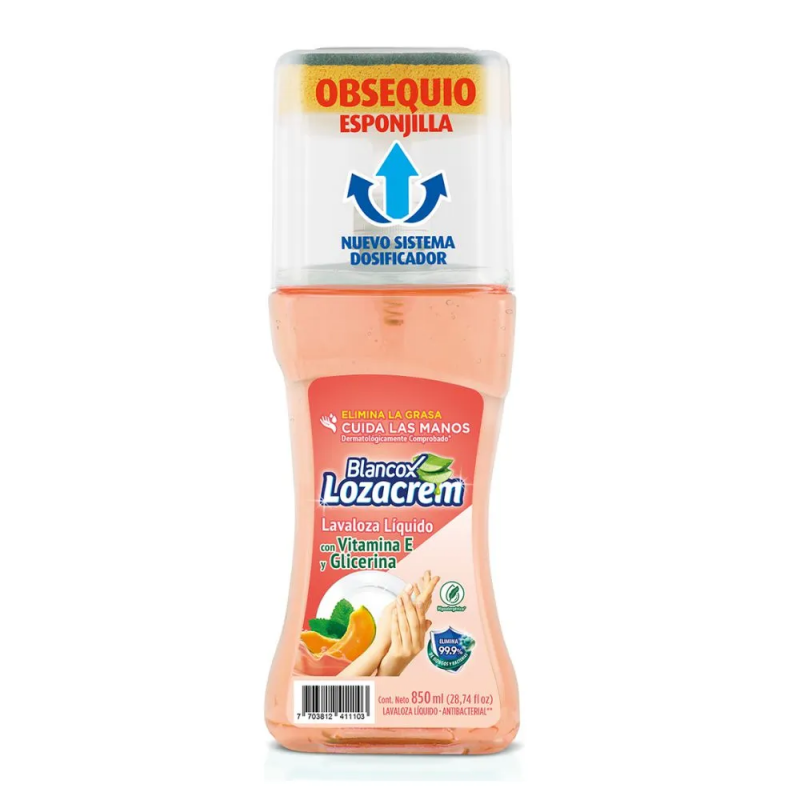 Lavaloza Liq Vitamina E Lozacremx850ml