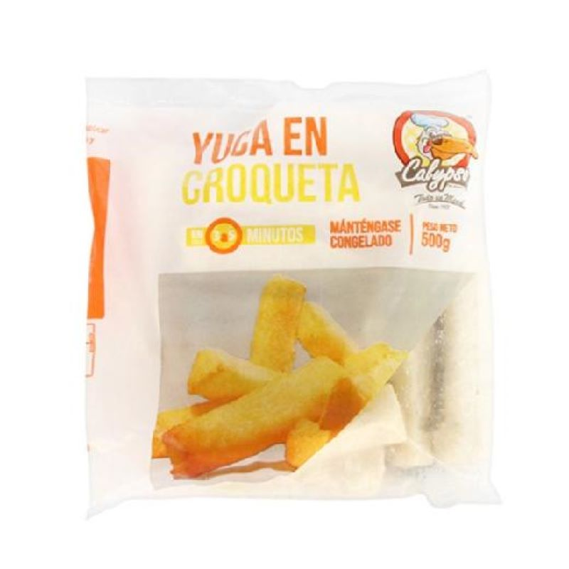 Yuca Croqueta Calipsox500g Congelado