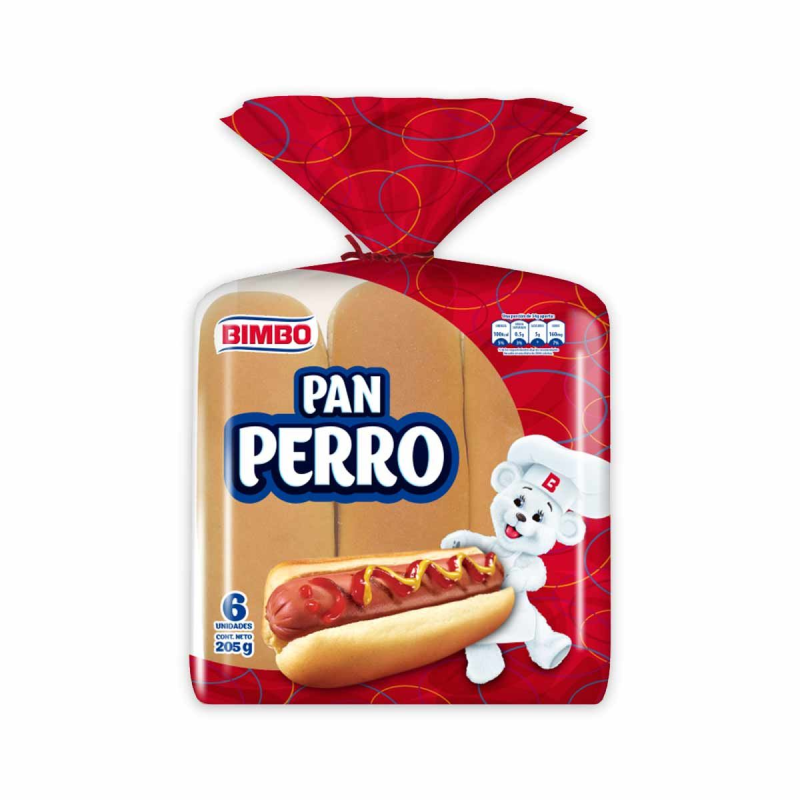 Pan Bimbo Perro X205g