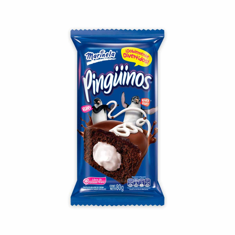 Ponque Pinguinos Mariselax80g