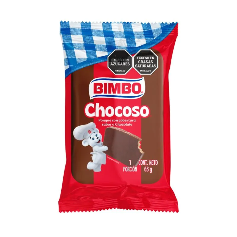 Ponque Chocosox65gxund X 5 Und