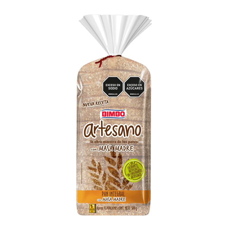 Pan Artesano Mm Integralx1p 500g