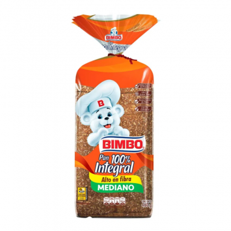 Pan 100 Integral 1p 460g Bimboxbolsa