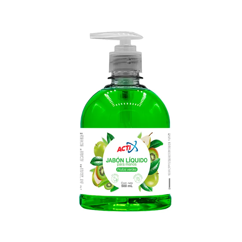 Jabon Manos Fruto Verde Actix X450 Ml