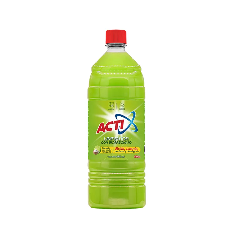 Limpiapisos Bicarbonato Actix X960 Ml