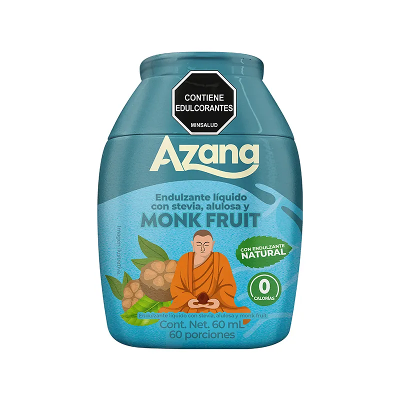 Endulzante Liquido Natural Azanax60 Ml