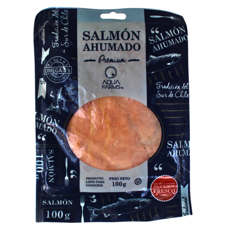 Salmon Ahumadox100g Atlanticfrias