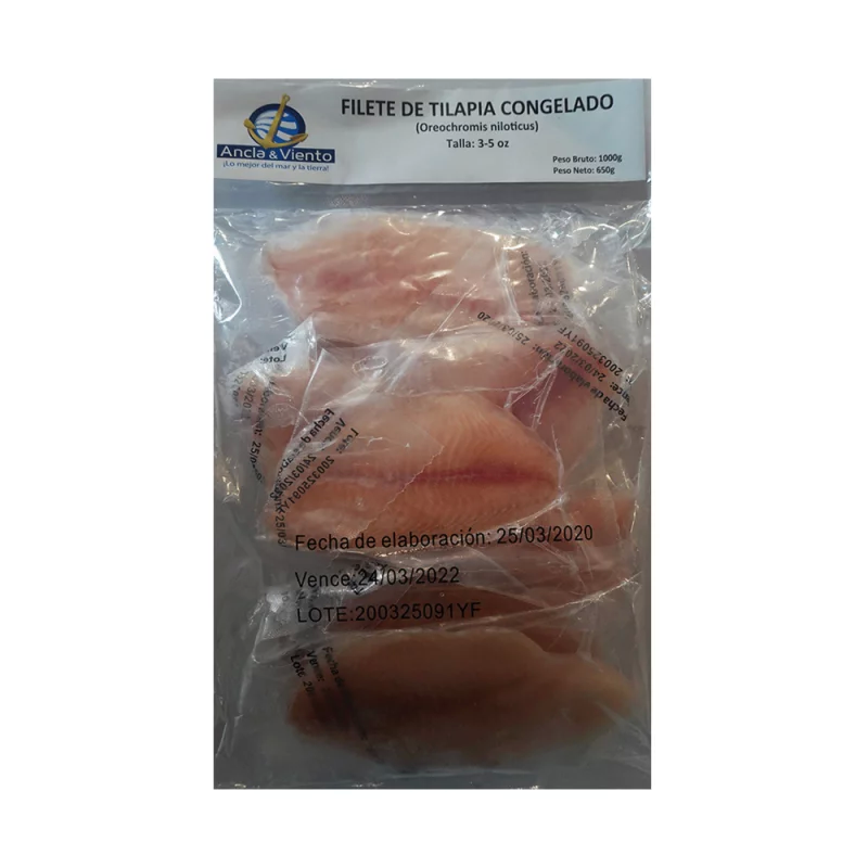 Filete De Tilapiax1000g A&v Pescado