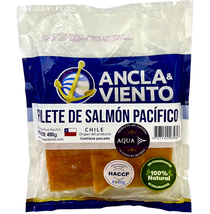Salmon Del Pacificox400g A&v Pescado
