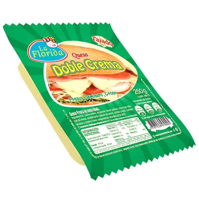 Queso La Florida Doble Crema X250g