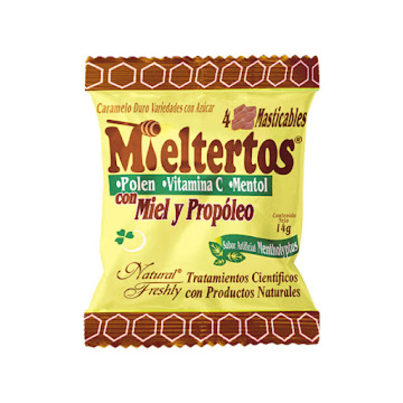 Mieltertos Pastillas Bombonera X 25-14g