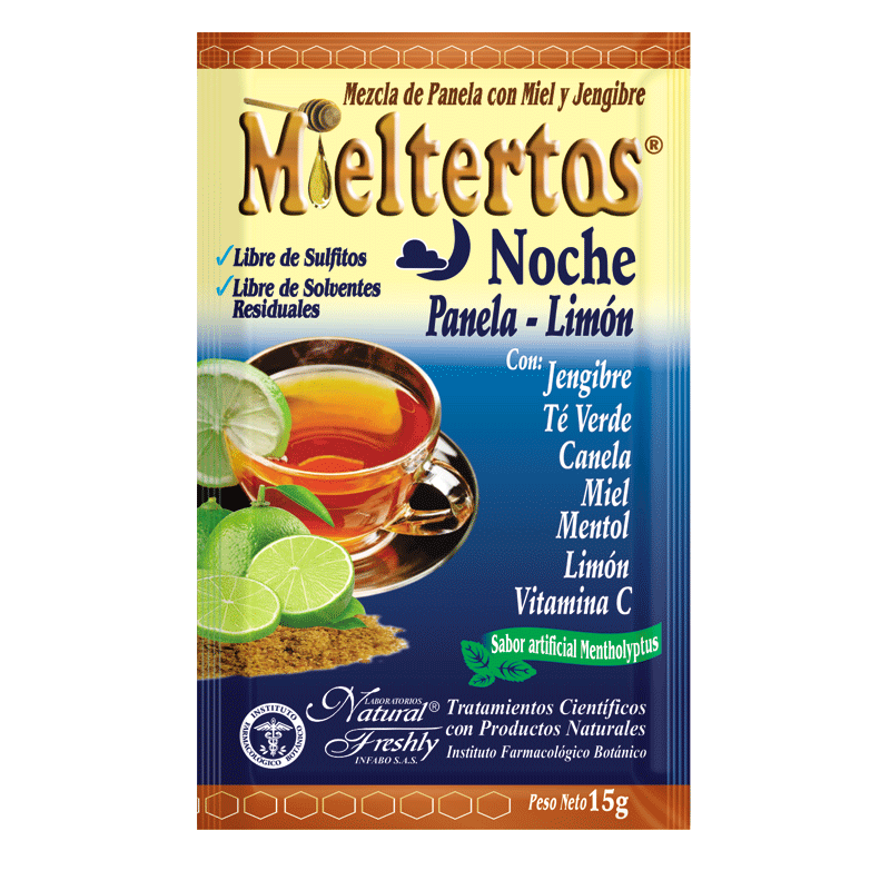 Mieltertos Noche Caja X 24 Sobres - 15 G
