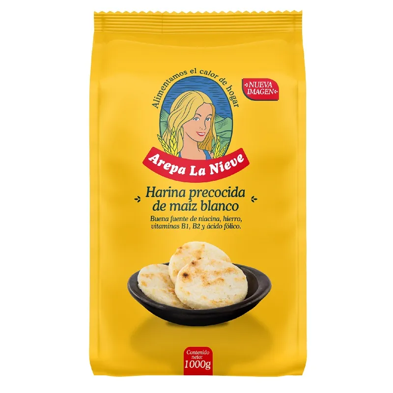 Harina De Maiz Precocida La Nievex1000gr