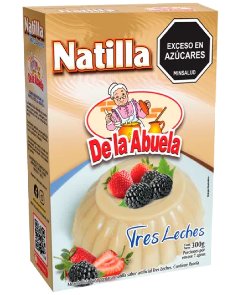 Natilla Tres Leches De La Abuelax300g