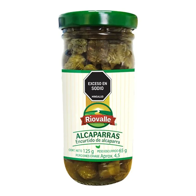 Alcaparras Riovalle Vinagre X125g
