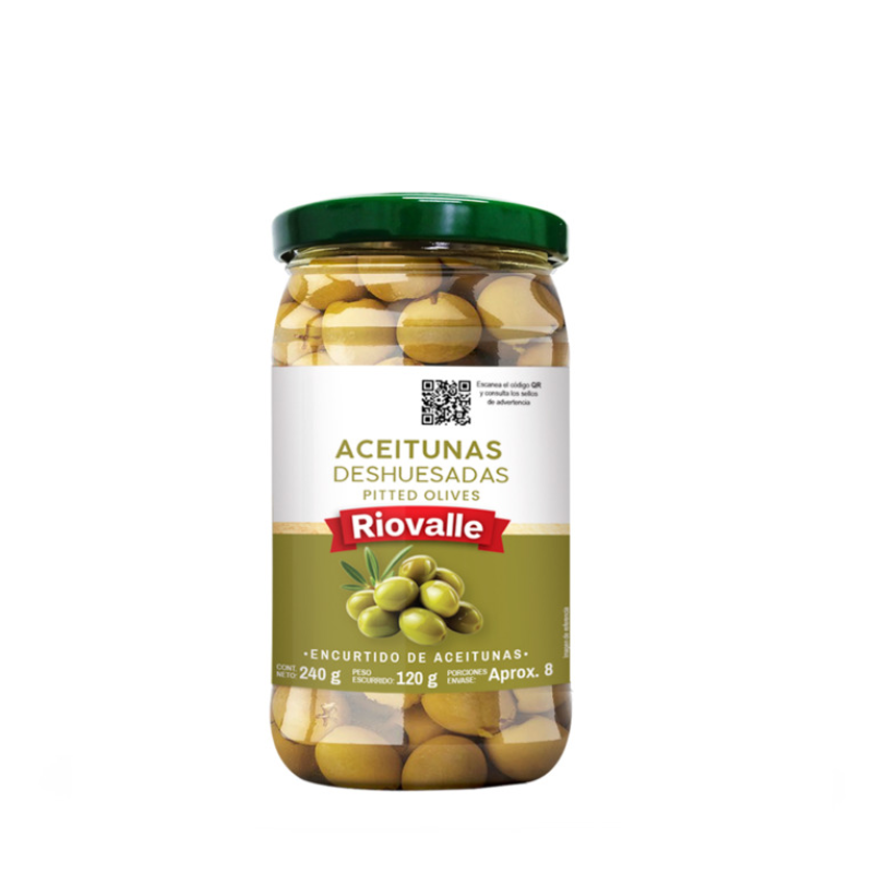 Aceituna Riovalle Deshuesada X240g