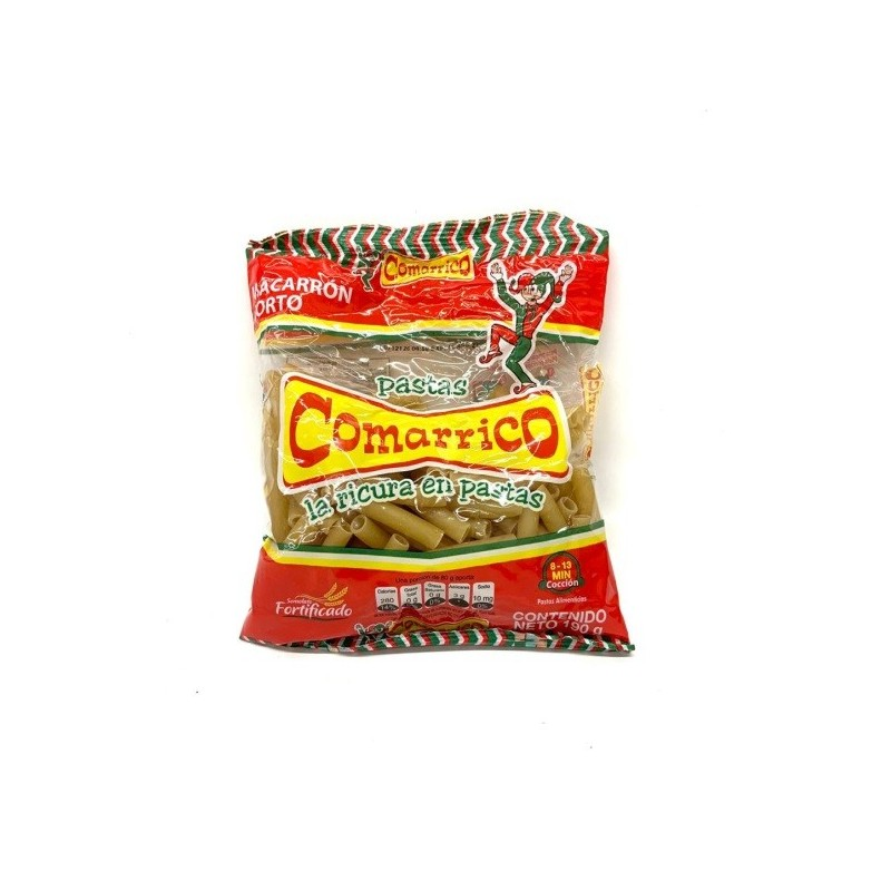 Pasta Comarrico Macarron Corto X190g