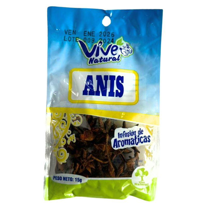 Anis Vive Nat Estrellado X15g