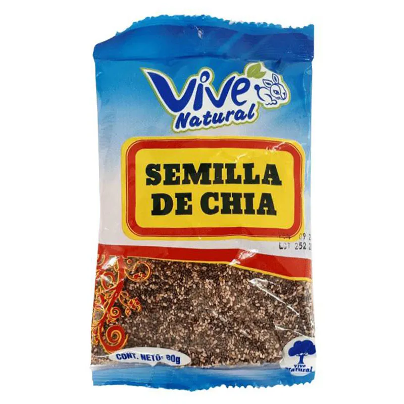 Semillas De Chia Vive Natx80g