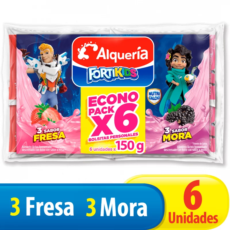 Bebida Instantanea Forti Kidsx150 Bls Fresa-mora