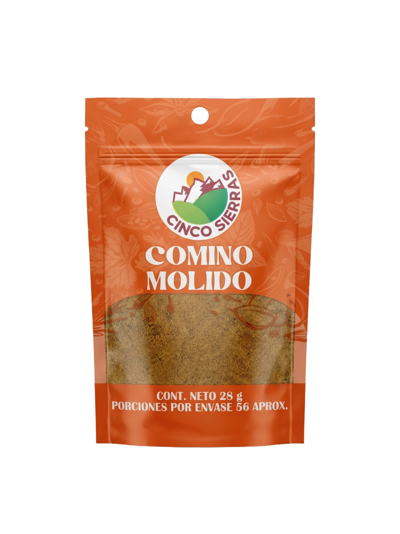Comino Molido Cinco Sierras X 28 Gr