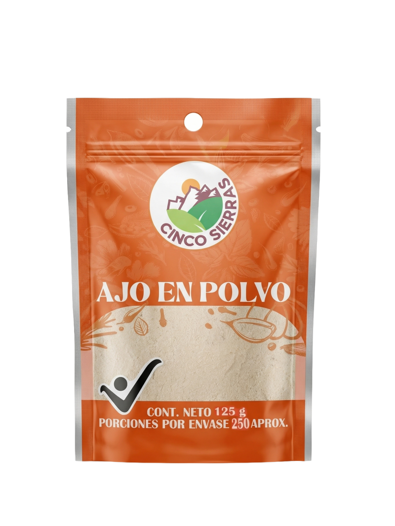 Ajo En Polvox125 Gr Cinco Sierras