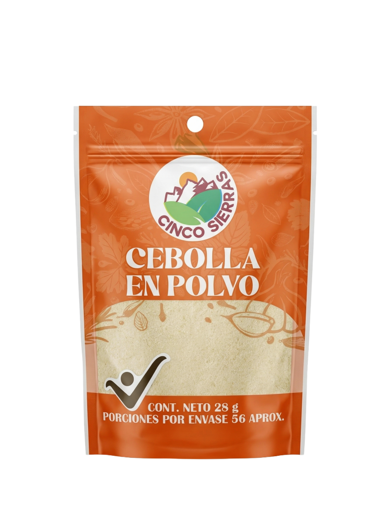 Cebolla En Polvo X28 Gr Cinco Sierras
