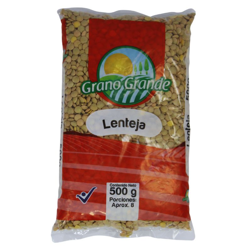 Lenteja Grano Grandex500g